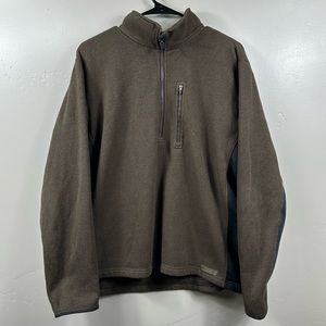 Nike ACG Men’s 1/4 Zip Fleece Pullover Sweater Size Large - Brown